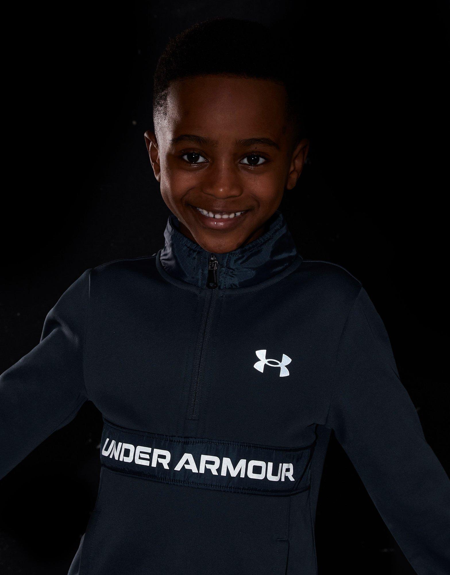 Under Armour UA Armour Fleece Max 1/4 Zip Tracksuit Children