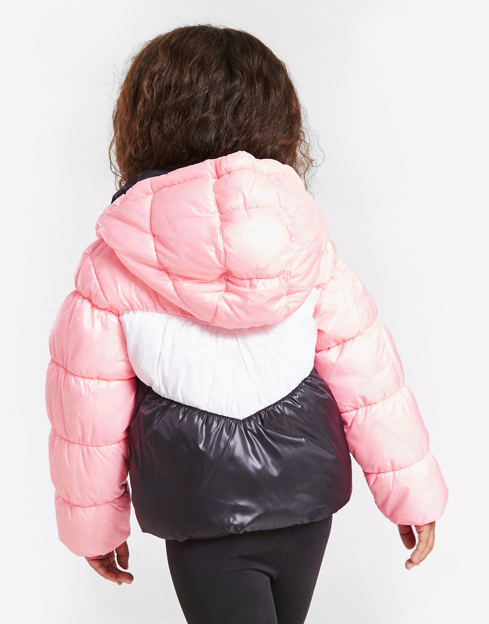 Nike Girls' Colour Block Padded Jacket Infant