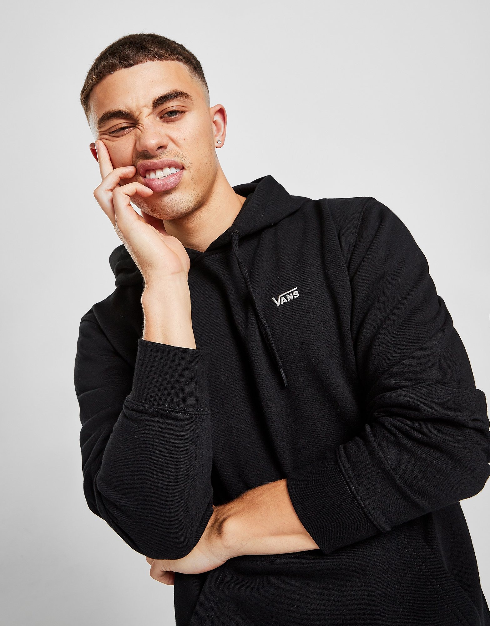 Black Vans Basic Overhead Hoodie - JD Sports NZ