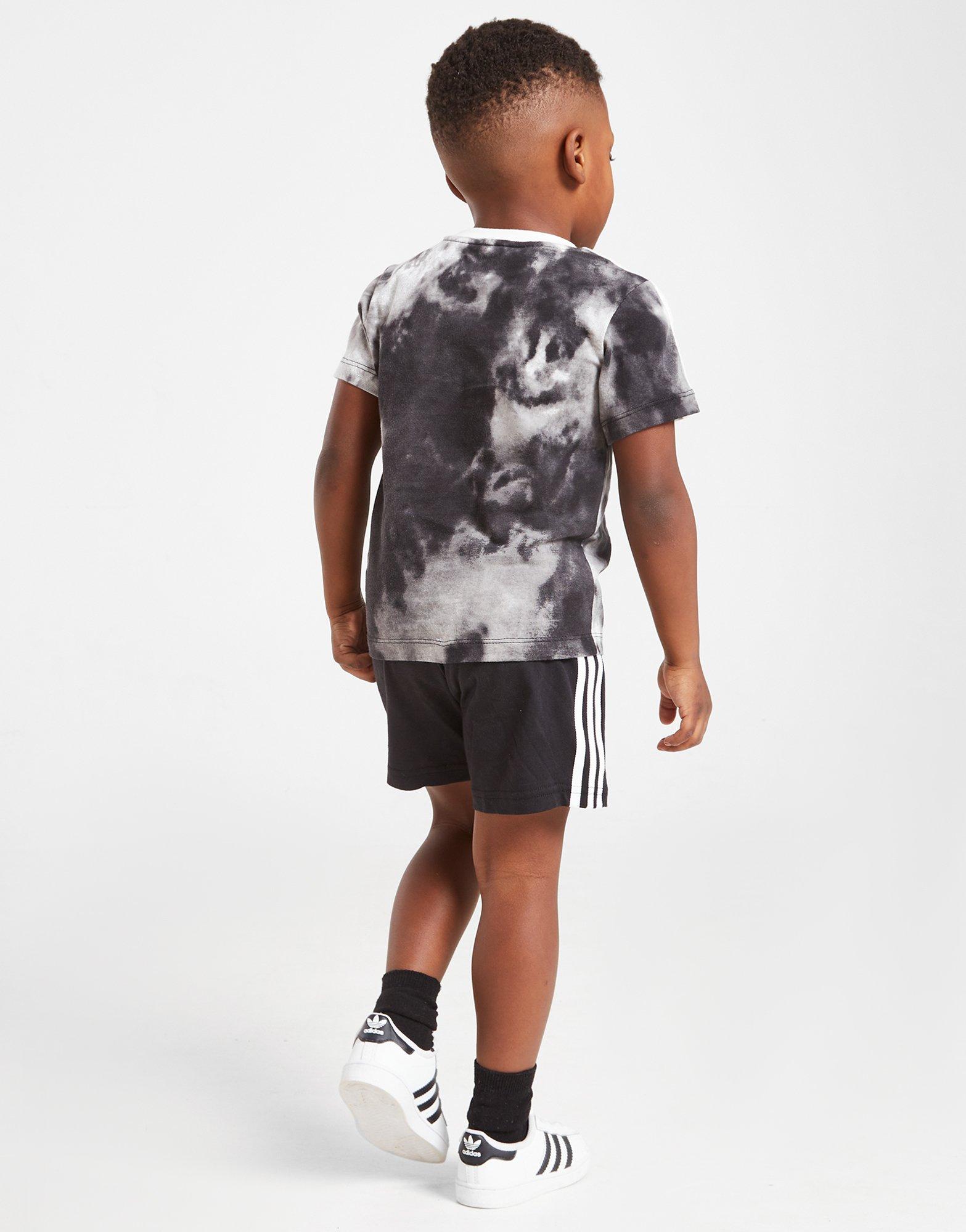 adidas Originals Tie Dye T-Shirt/Shorts Set Infant