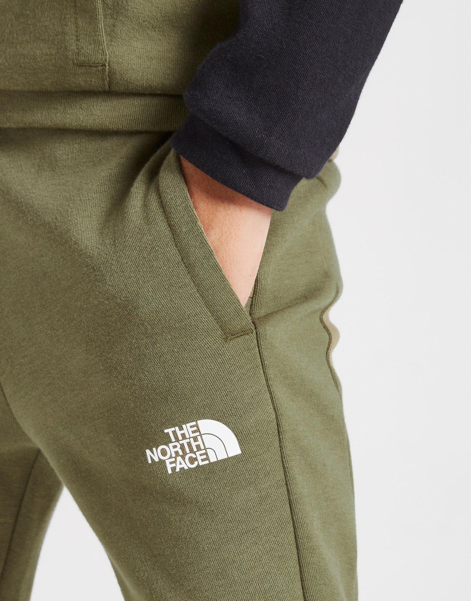 north face khaki tracksuit