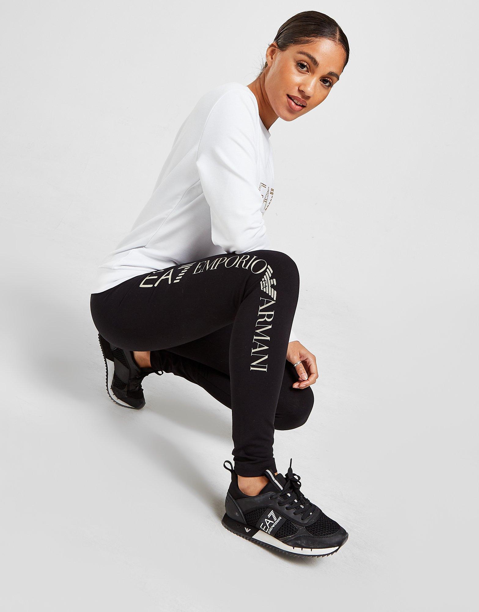 EA7, Black Women's Leggings