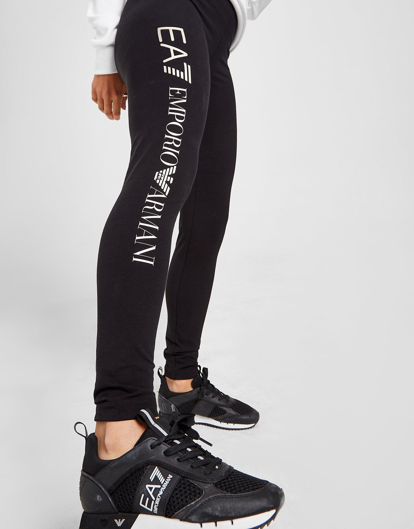 Emporio Armani EA7 Core Leggings em Preto