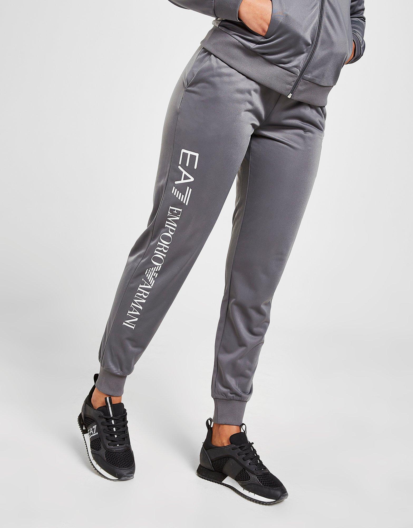 Armani tracksuit womens grey hotsell