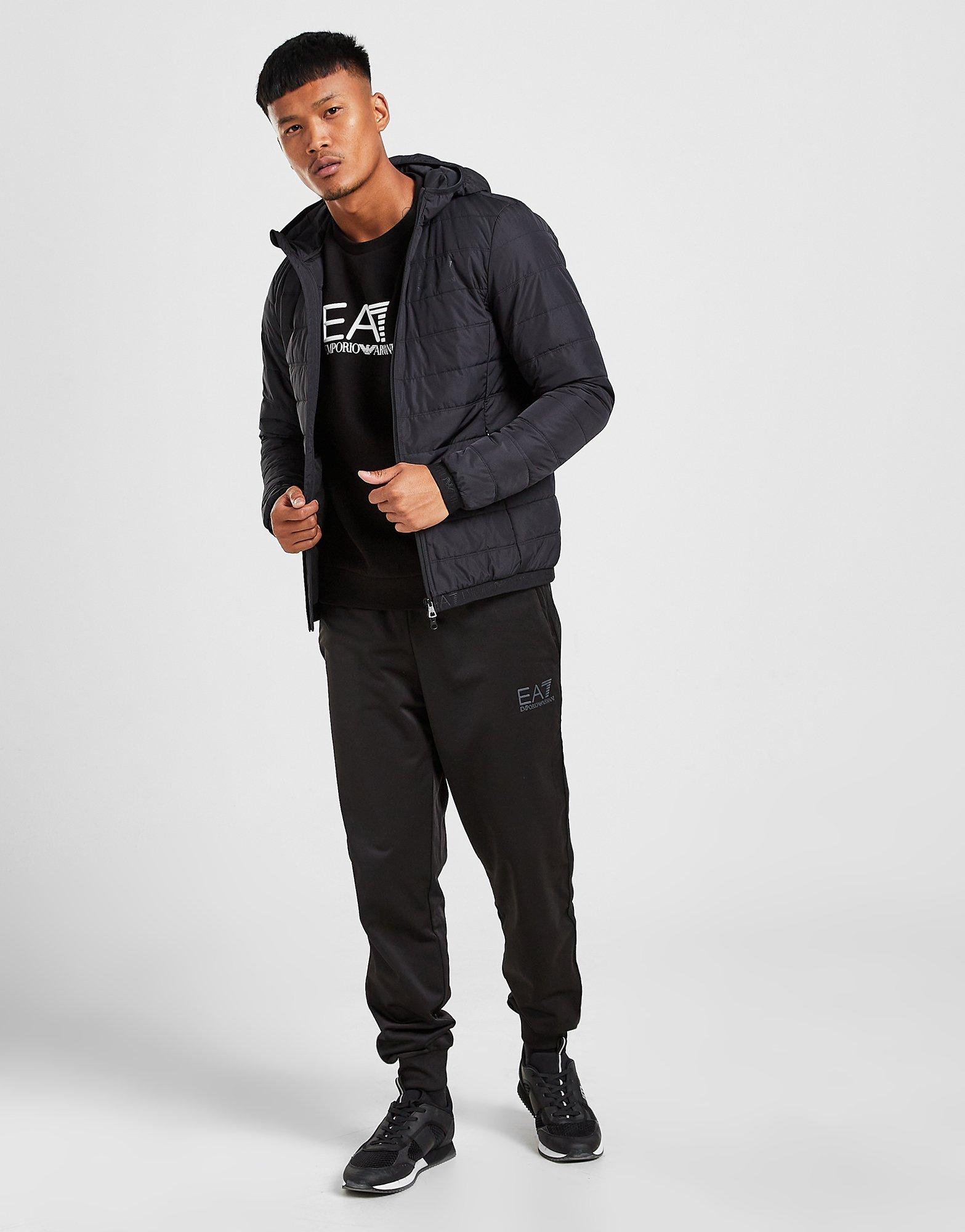 Emporio armani ea7 down bubble tape jacket hotsell