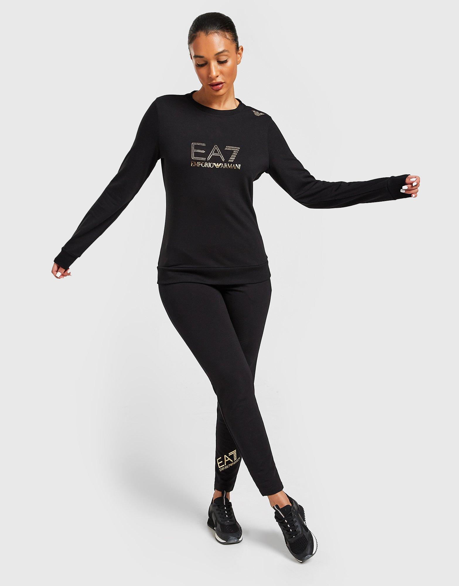 EA7 Emporio Armani Stud Crew Sweatshirt