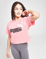 Puma Girls' Essential Crop T-Shirt Junior