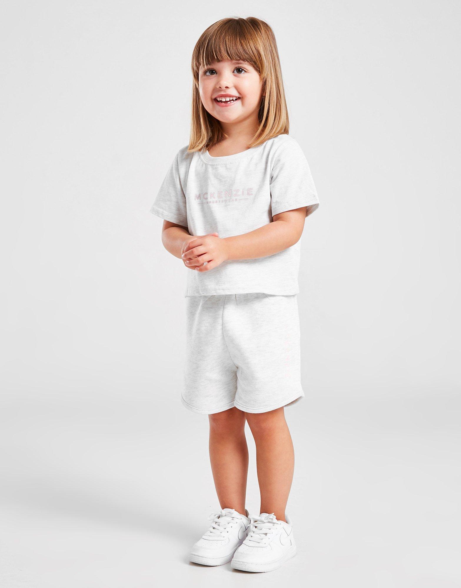 McKenzie Girls' Micro Essential T-Shirt/Shorts Set Infant