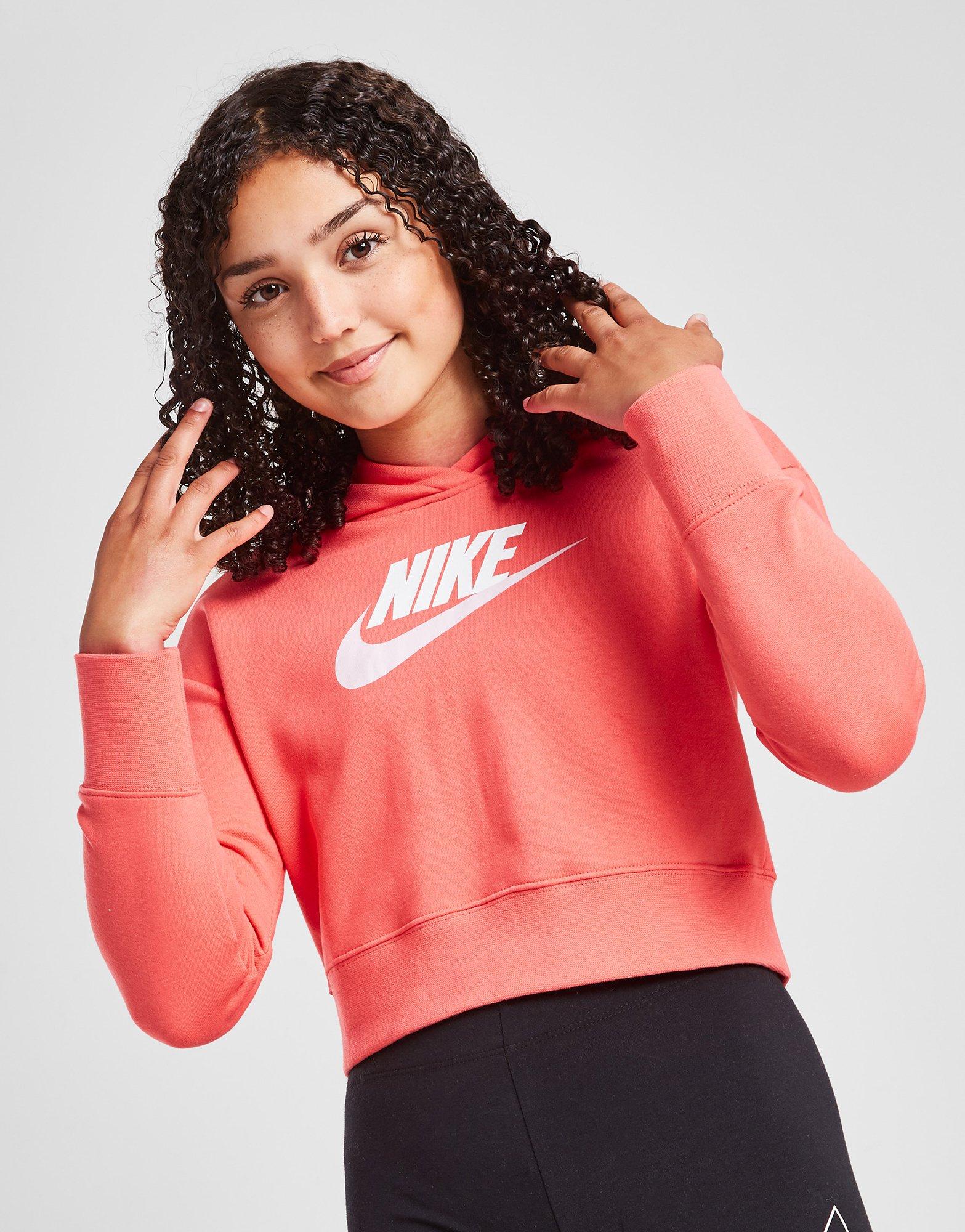 Nike Girls' Sportswear Cropped Hoodie Junior