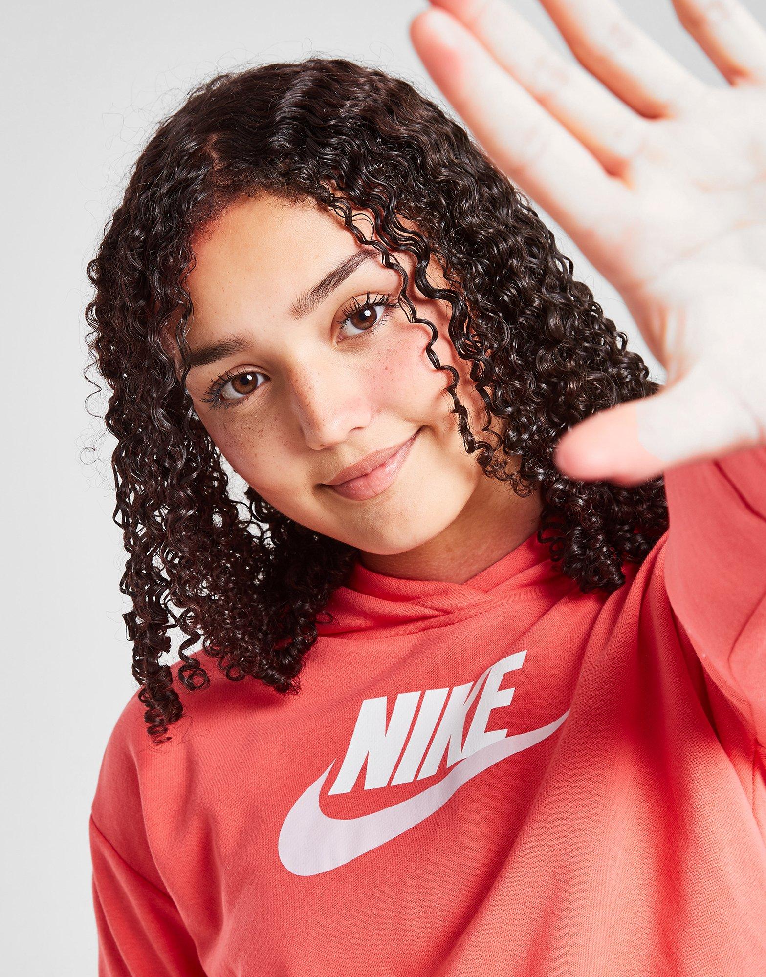 Nike Girls' Sportswear Cropped Hoodie Junior