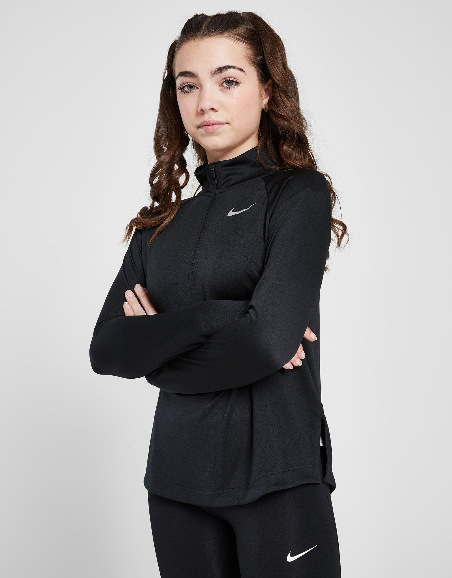 Nike Dri-FIT Older Kids' (Girls') Long-Sleeve Running Top. Nike LU