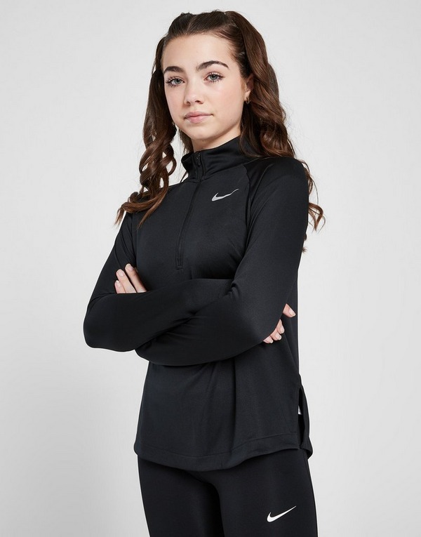 Black Nike Girls' Long-Sleeve Running Top Junior | JD Sports UK
