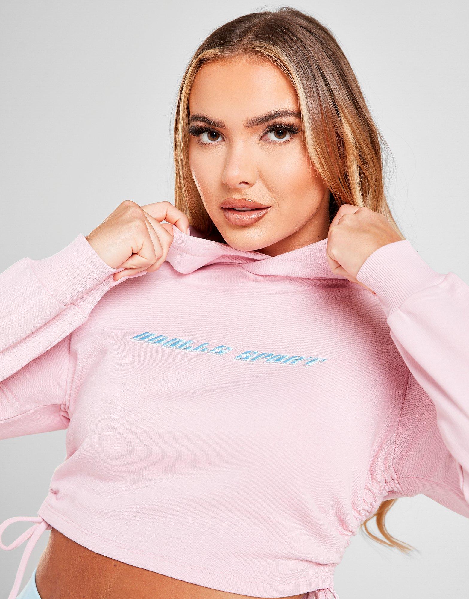ODolls Sport Strings Crop Hoodie