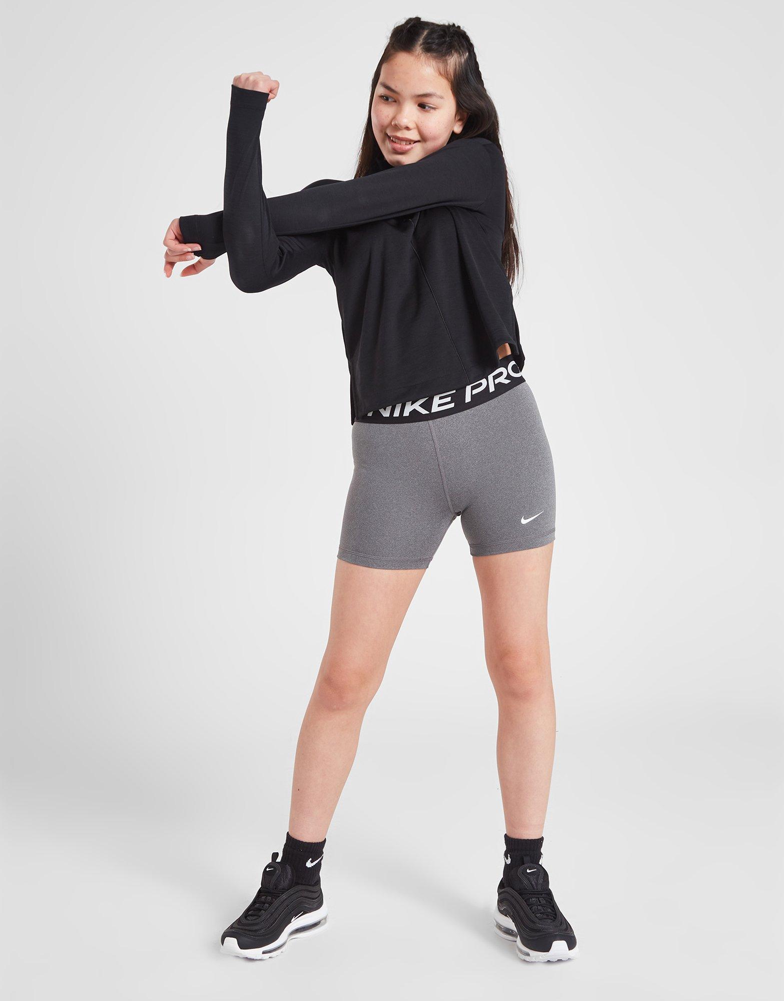 Grey Nike Girls' Pro Tights Junior - JD Sports Global