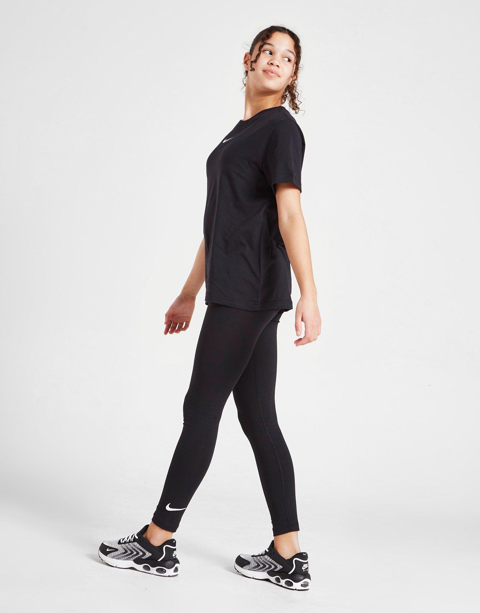 Nike Sportlegging van katoenmix in zwart online kopen