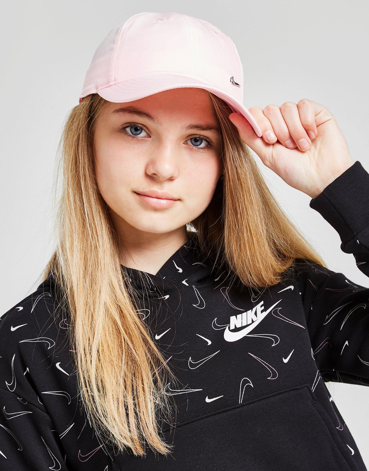 Nike Girls' All Over Swoosh Print Hoodie Junior