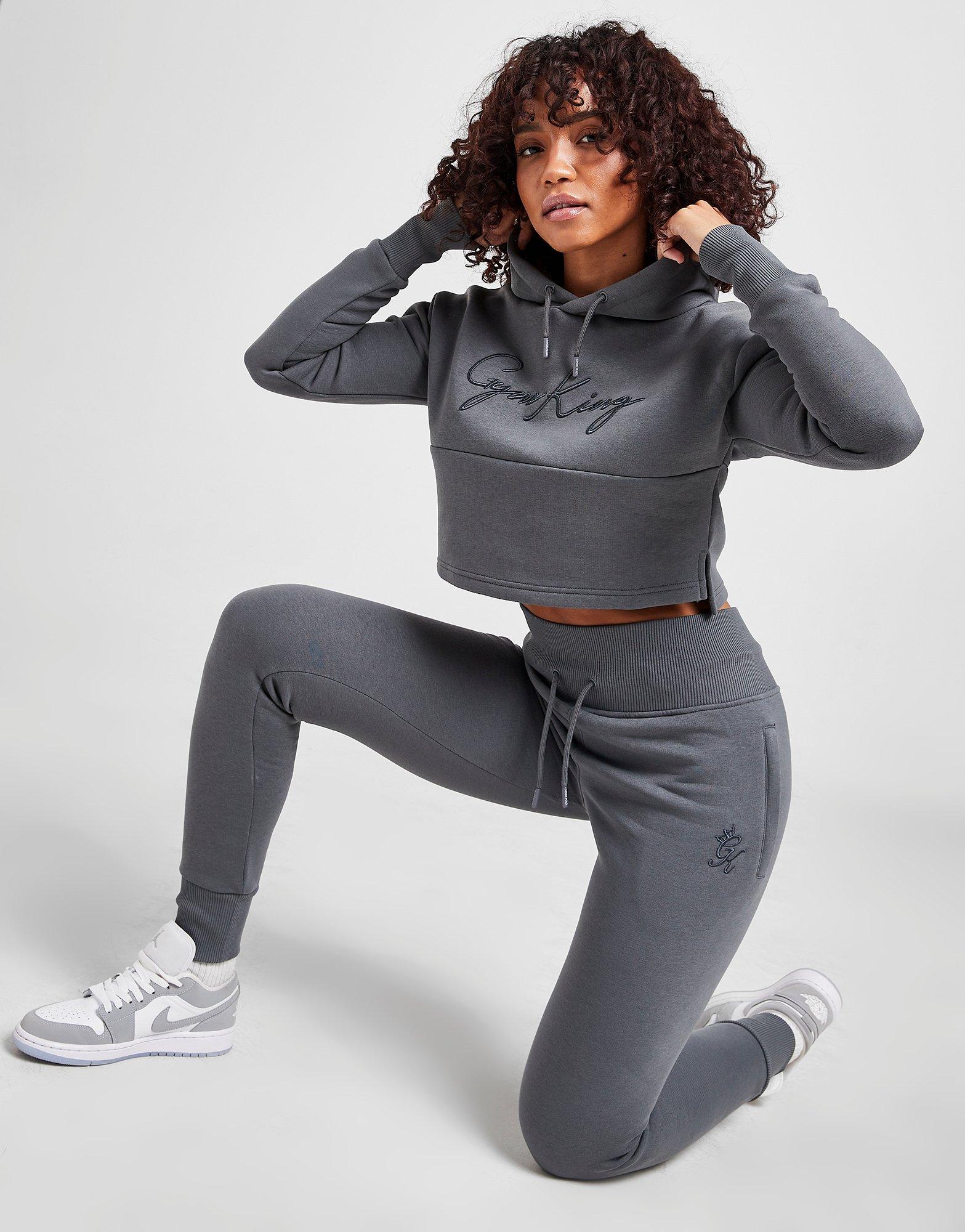 Grijs Gym King Sky Fleece Joggingbroek Dames | JD Sports