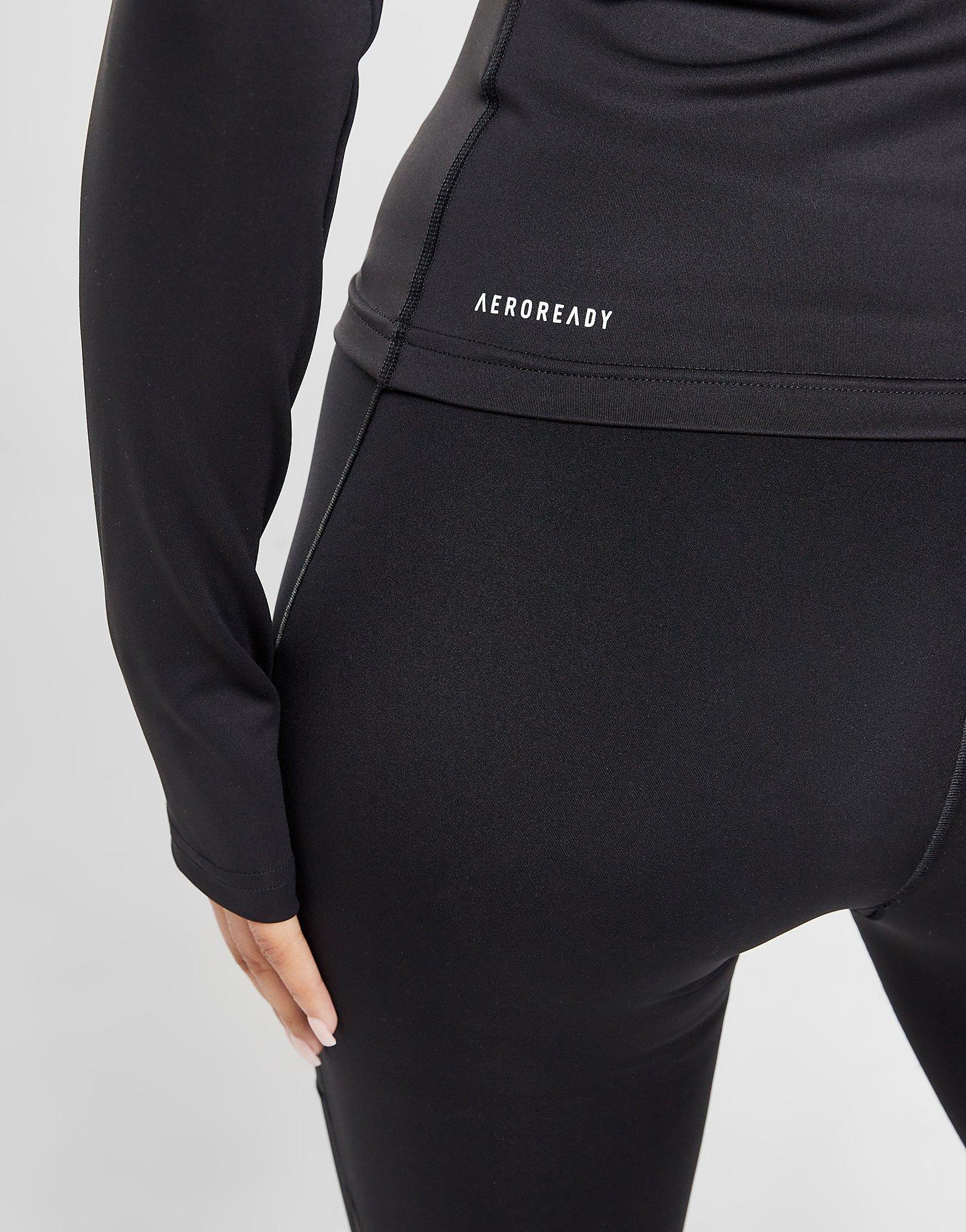 adidas Shine 1/4 Zip Long Sleeve Top