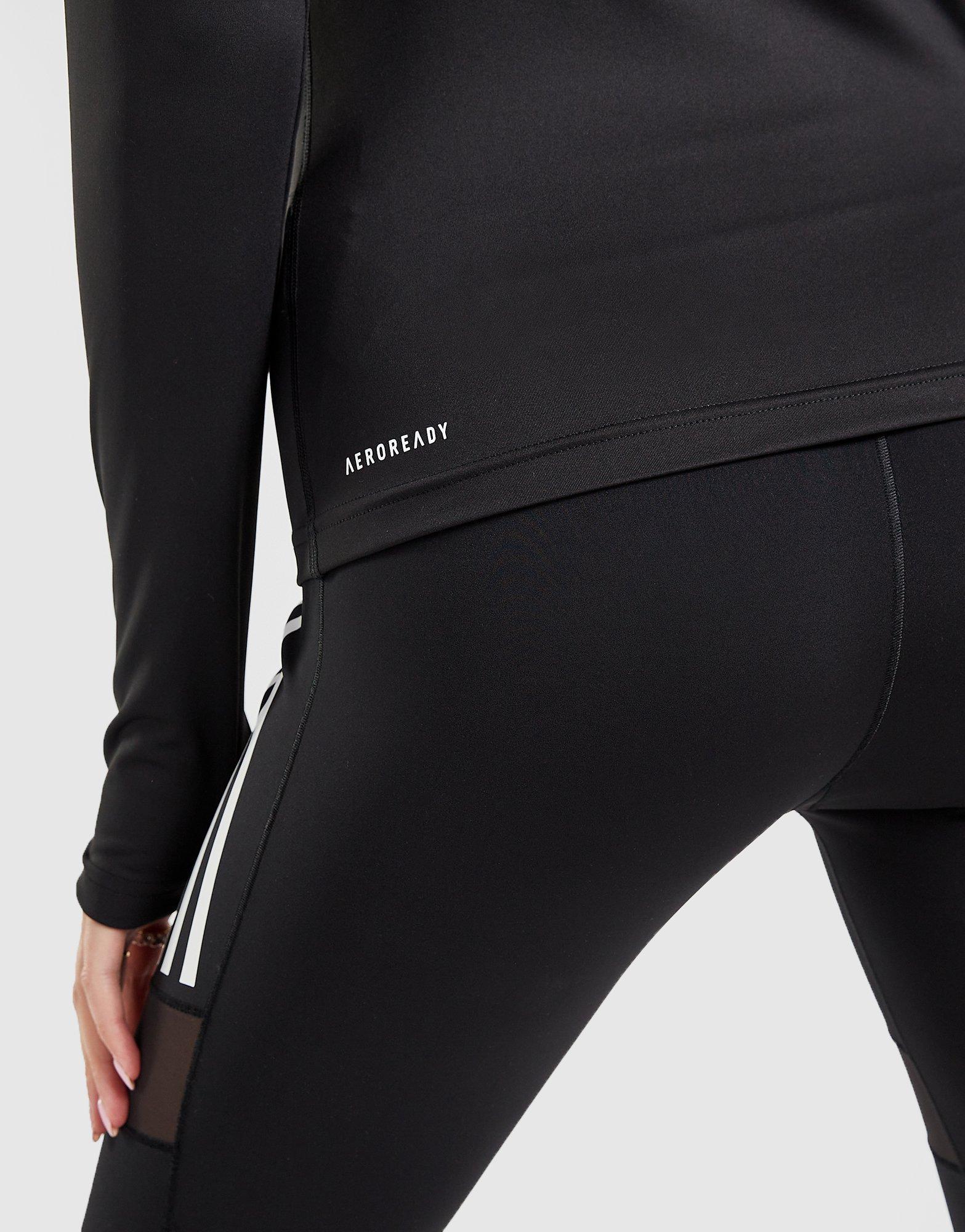 adidas Shine 1/4 Zip Long Sleeve Top