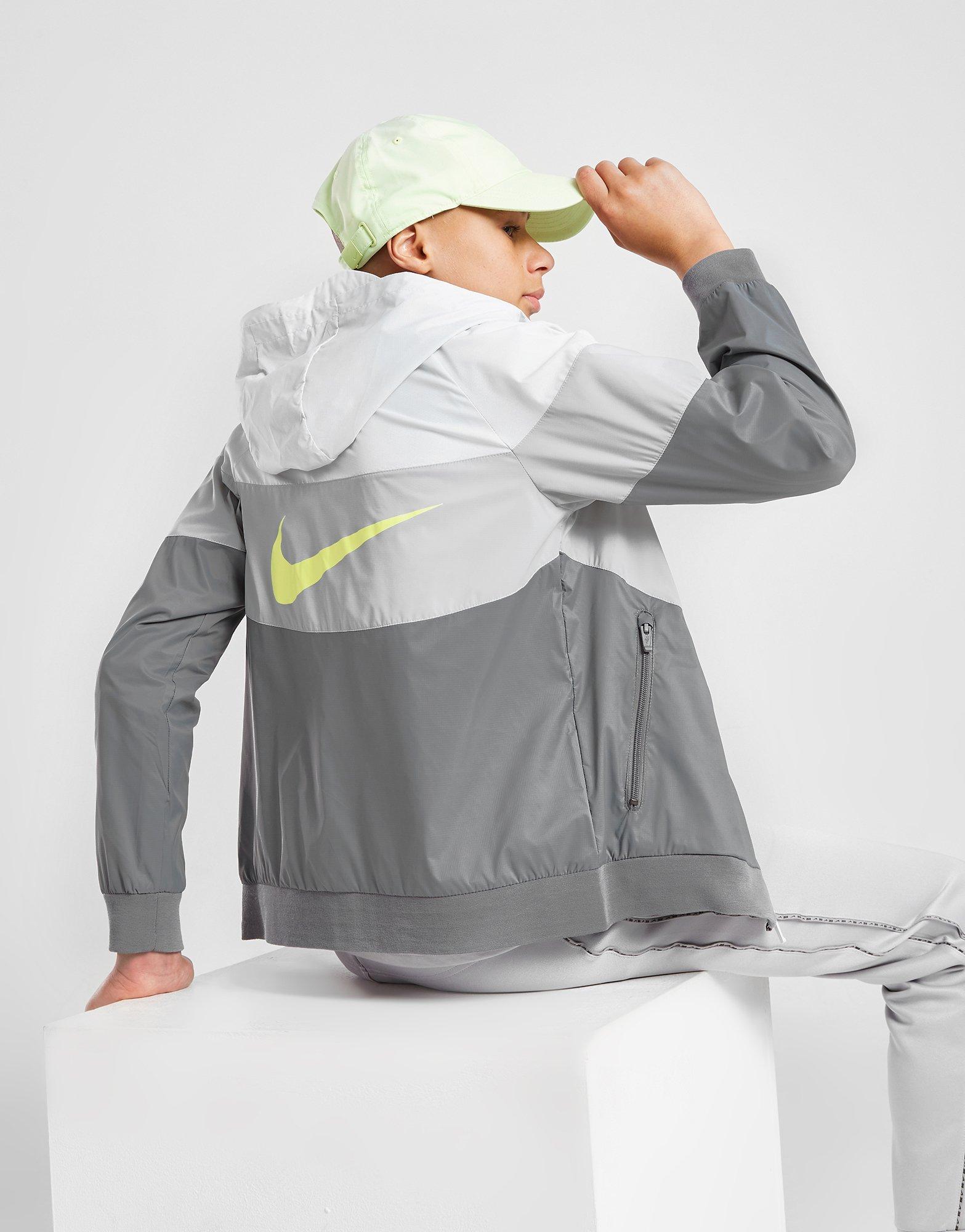 nike sportswear colour block lightweight jacket junior