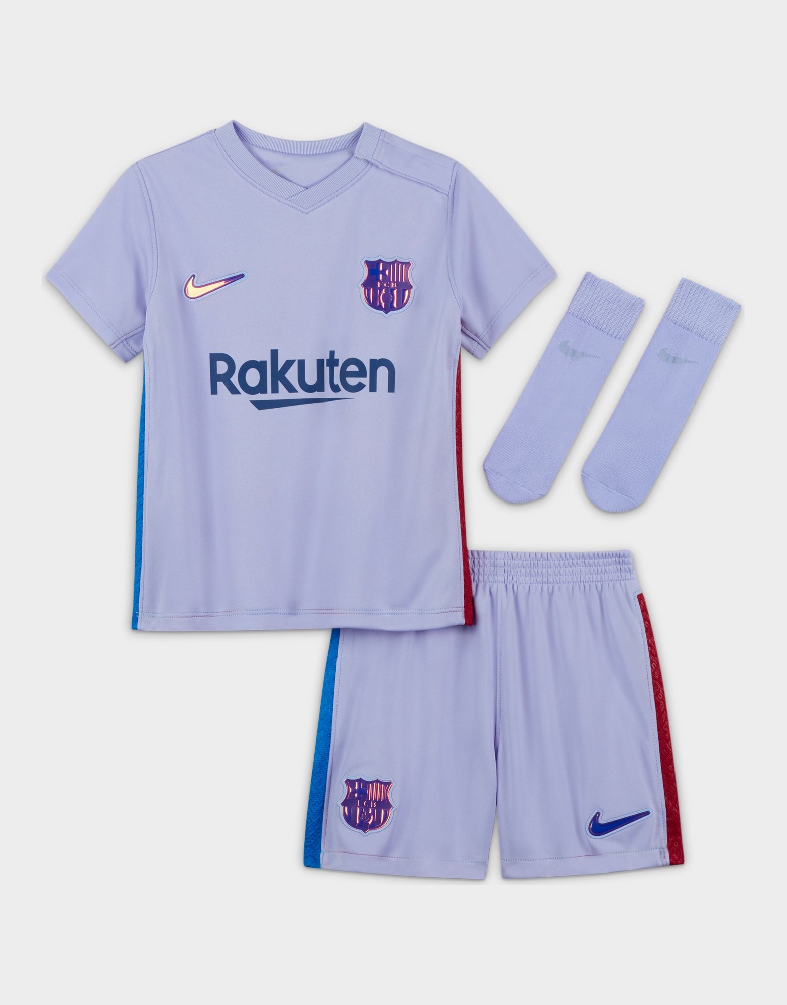 Nike Soccer 2021-22 Barcelona Women Away Jersey - Purple Pulse, Slim Fit  Size XS