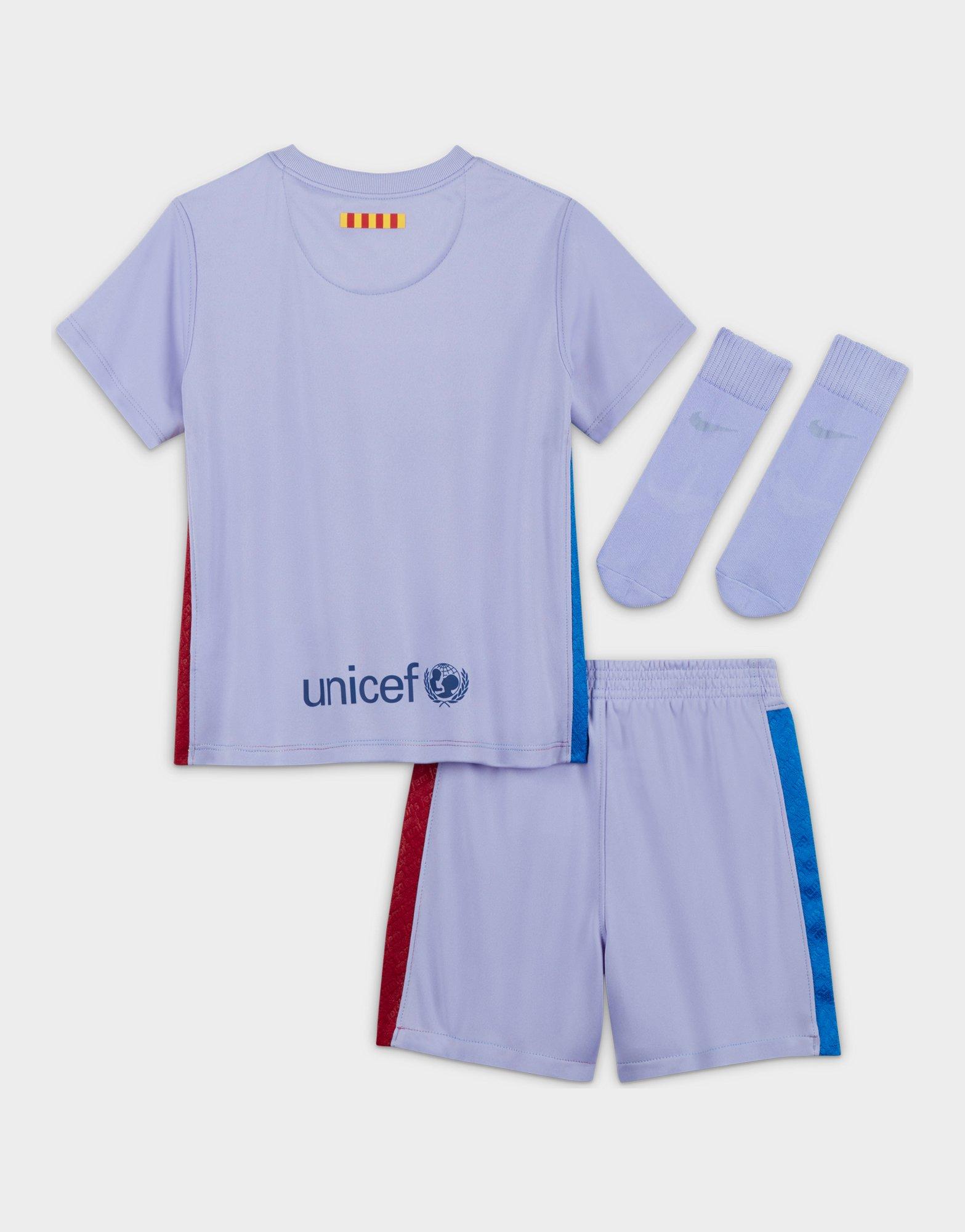 Nike FC Barcelona 2021/22 Away Kit Infant