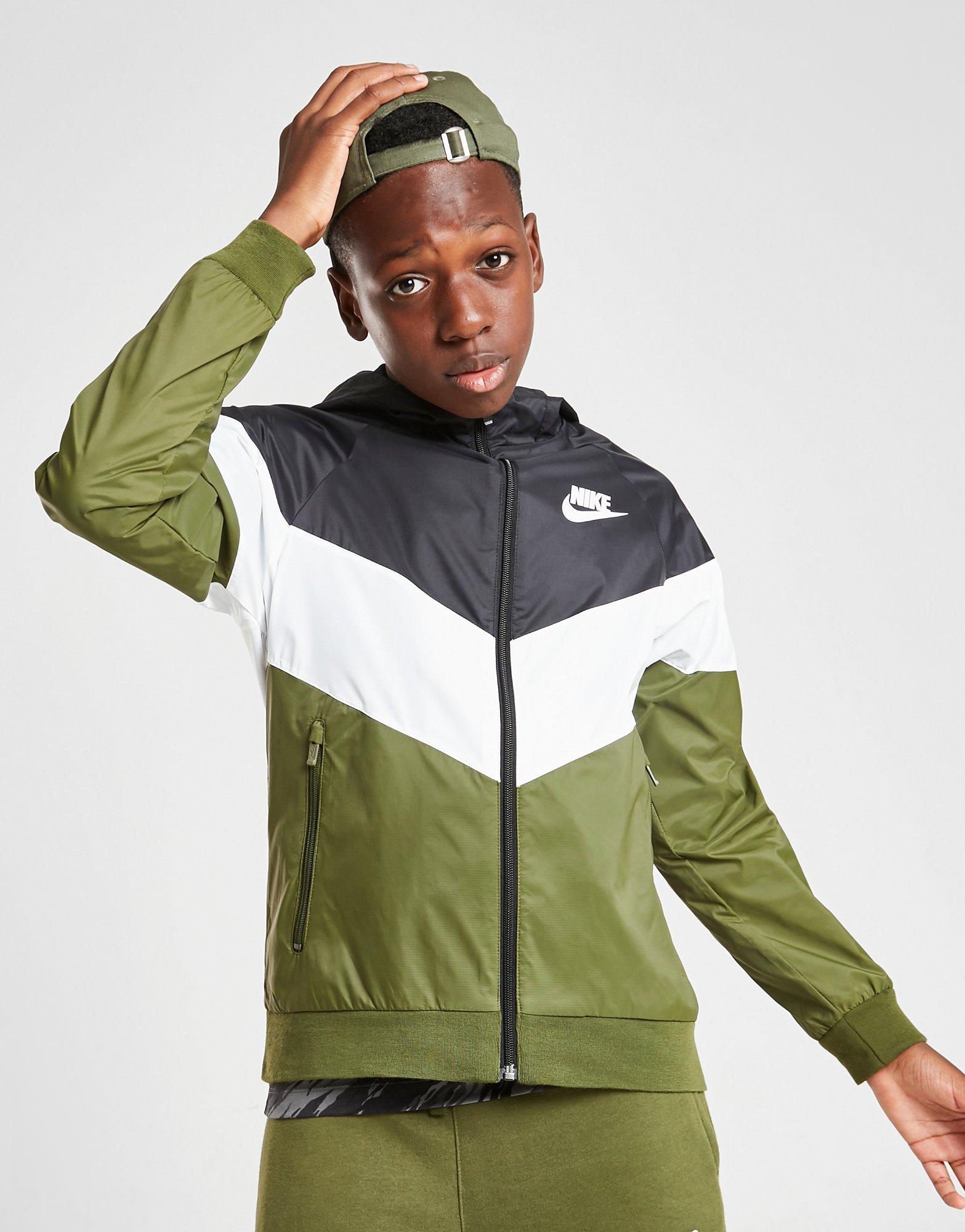 nike sportswear colour block lightweight jacket junior