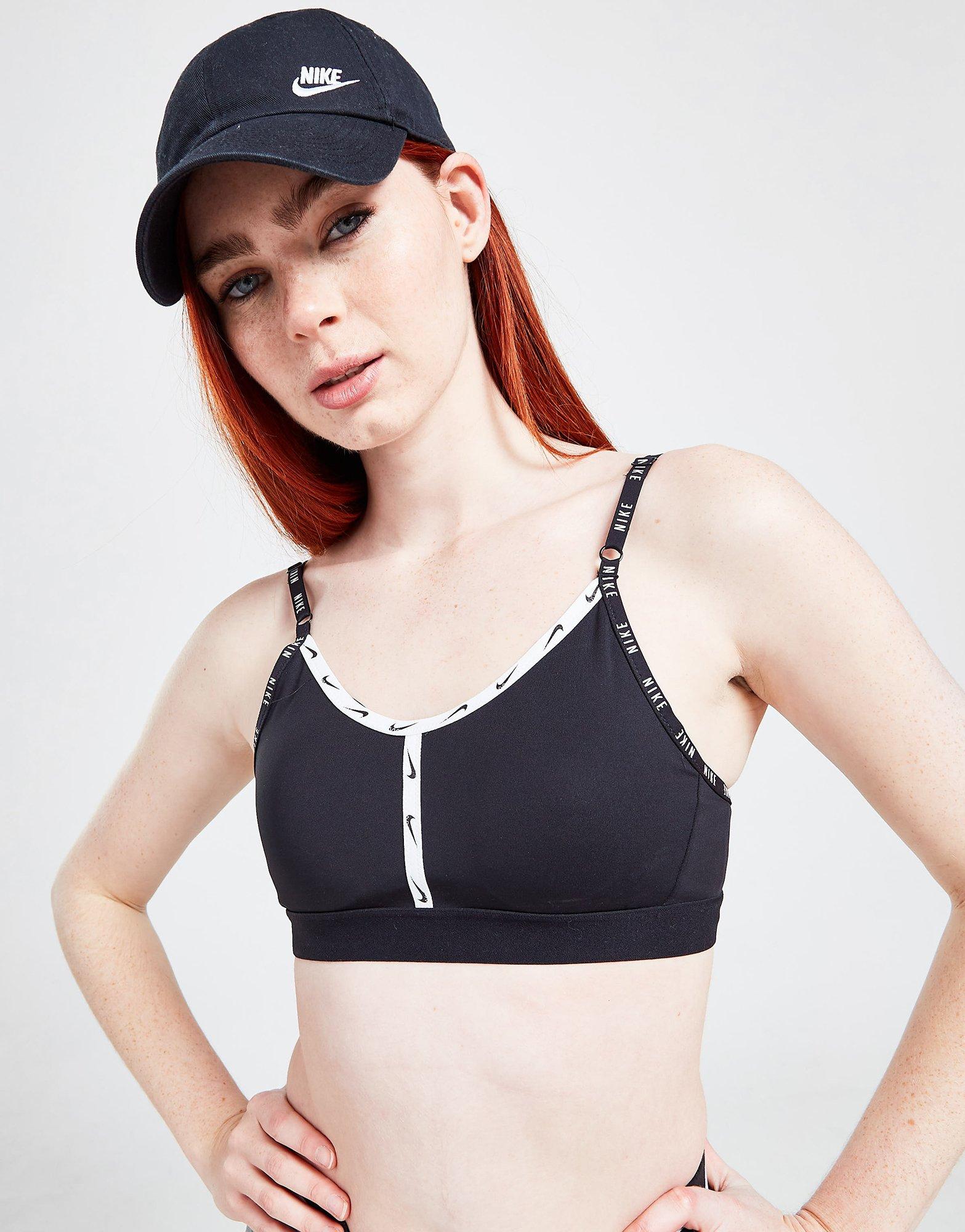 Nike Training Logo Tape Sports Bra