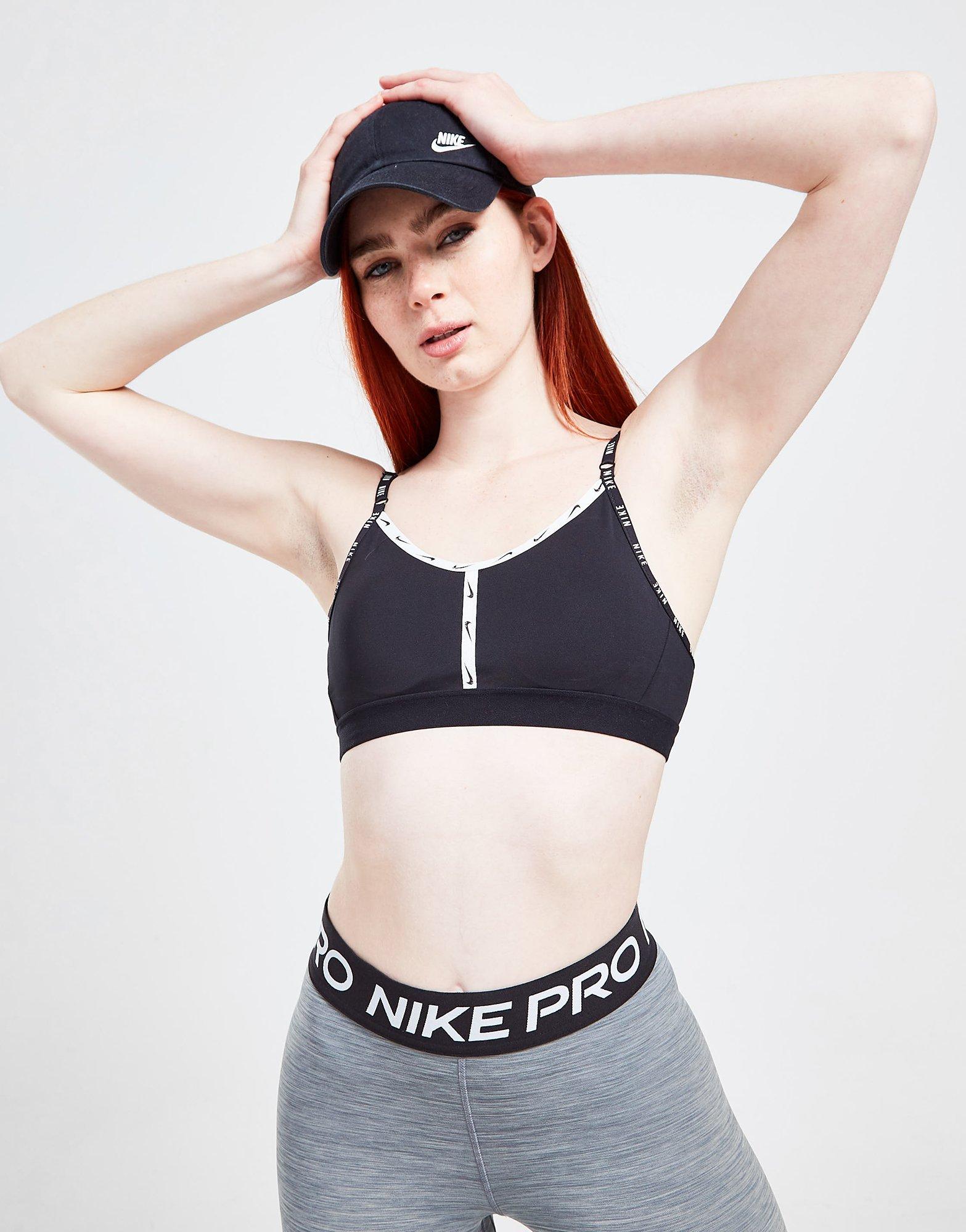 Nike Training Logo Tape Sports Bra