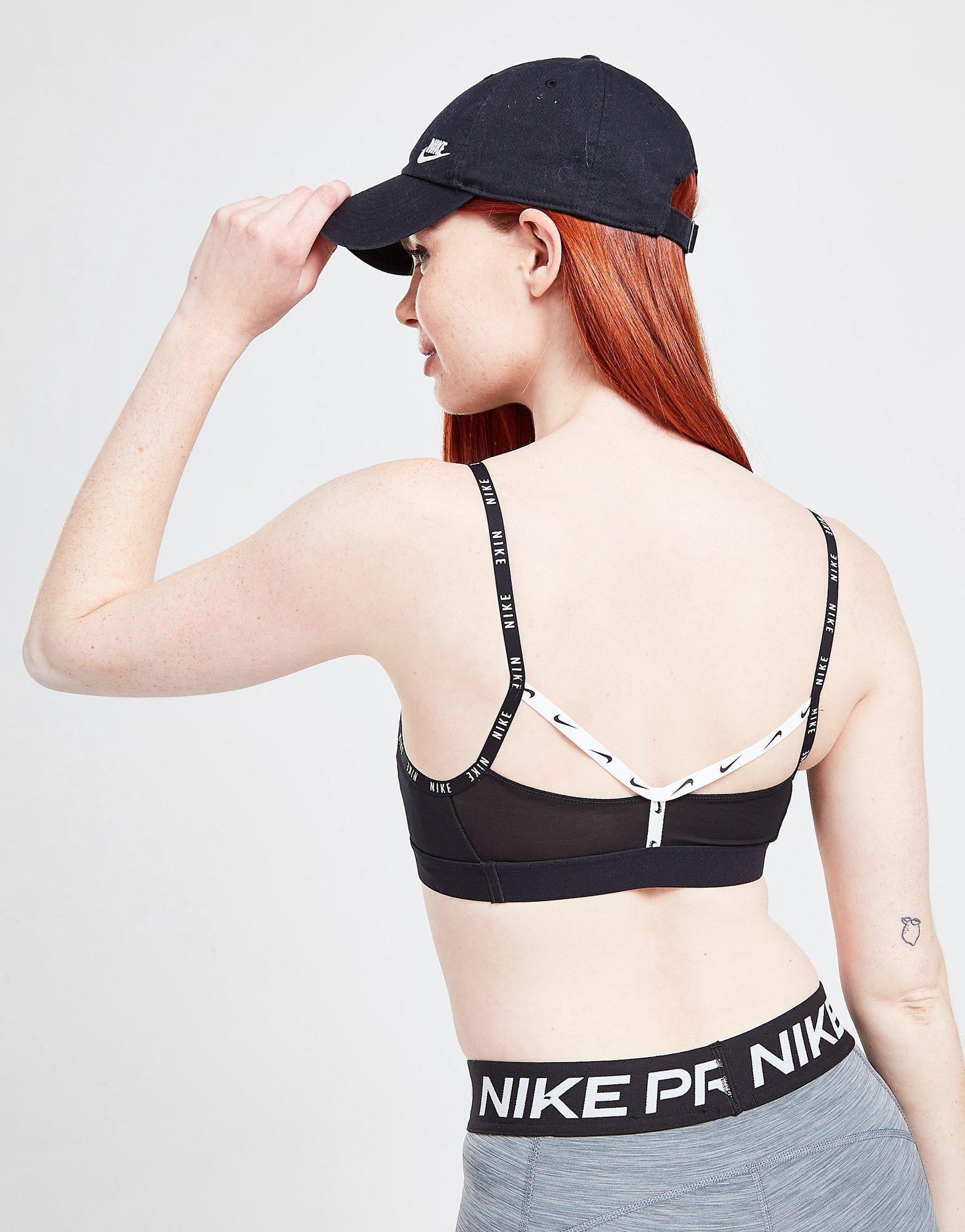 Nike Training Logo Tape Sports Bra