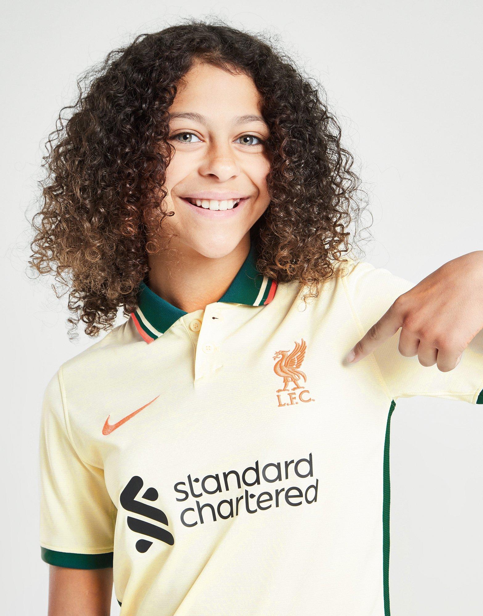 Nike Liverpool FC 2021/22 Away Shirt Junior