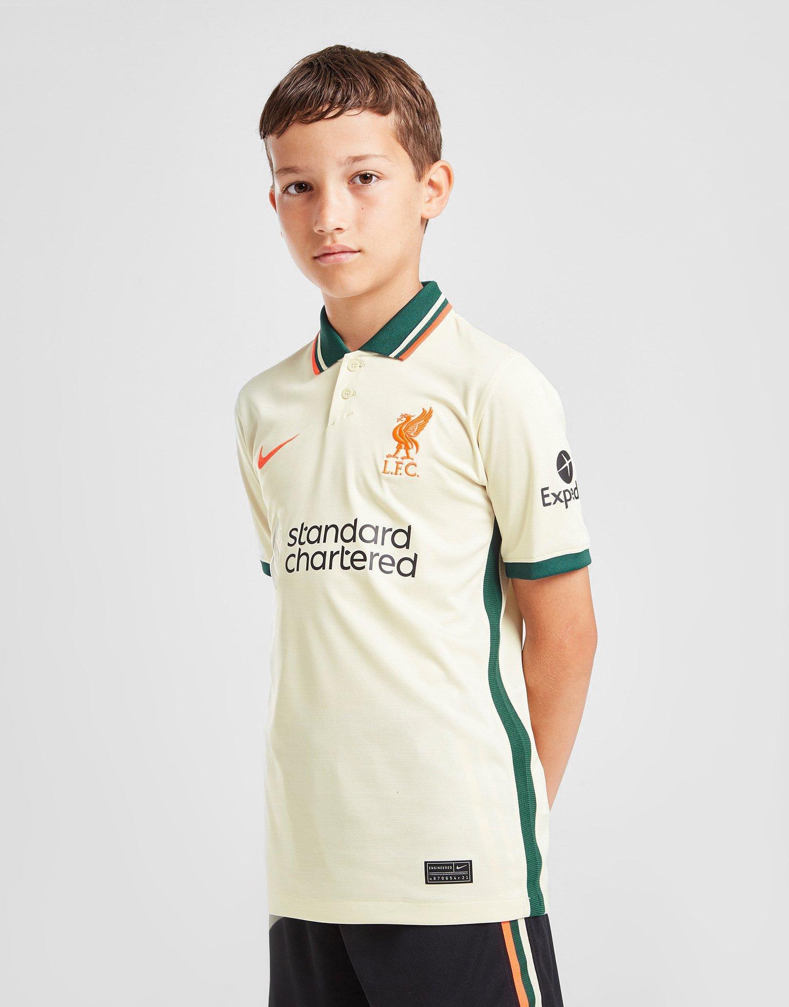 Nike Liverpool FC 2021/22 Away Shirt Junior