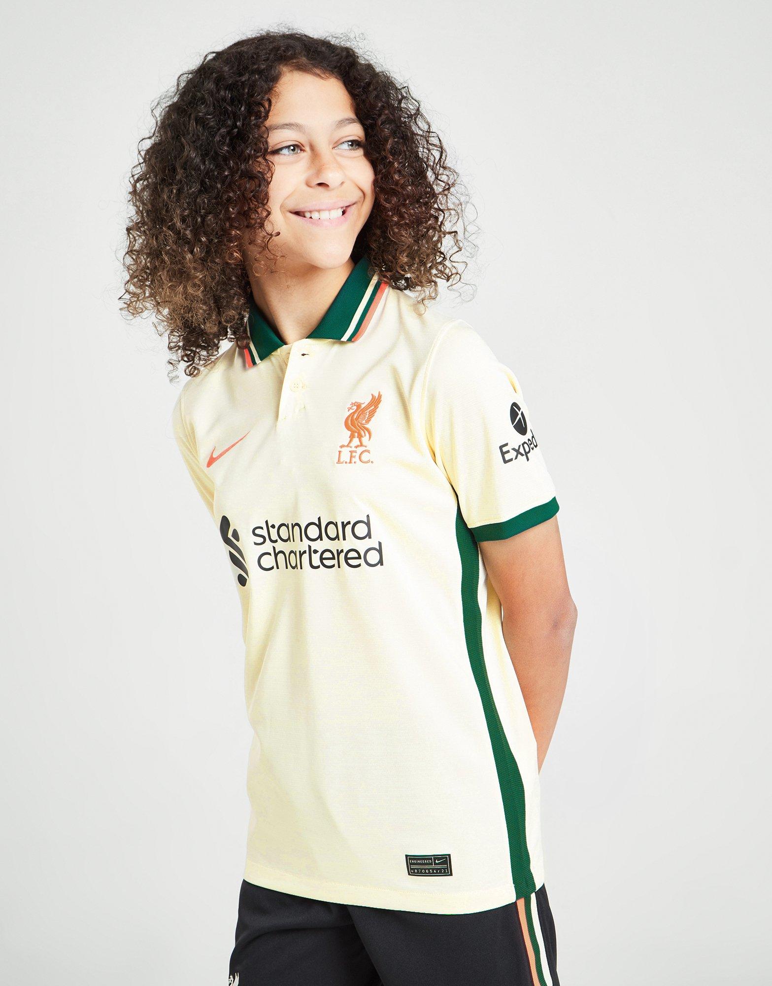 Nike Liverpool FC 2021/22 Away Shirt Junior