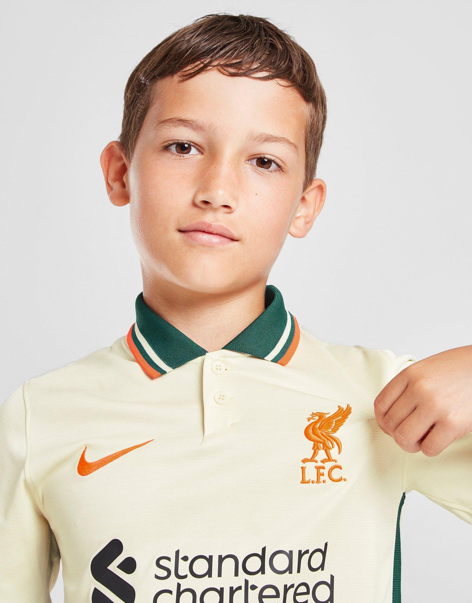 Nike Liverpool FC 2021/22 Away Shirt Junior