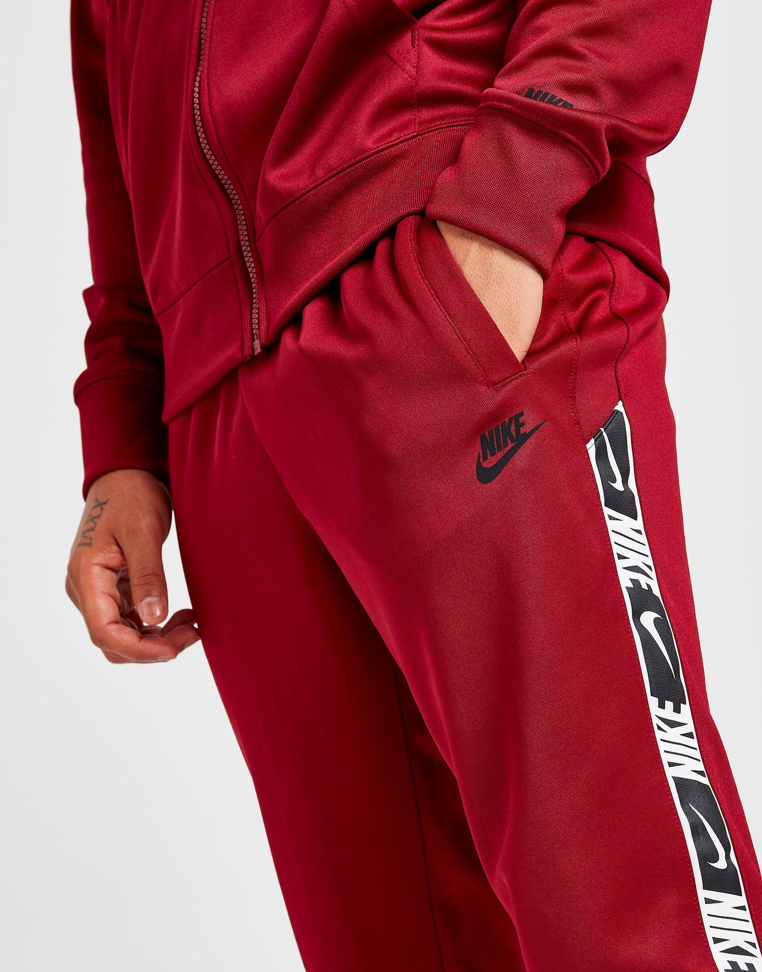 Nike tape poly tracksuit on sale