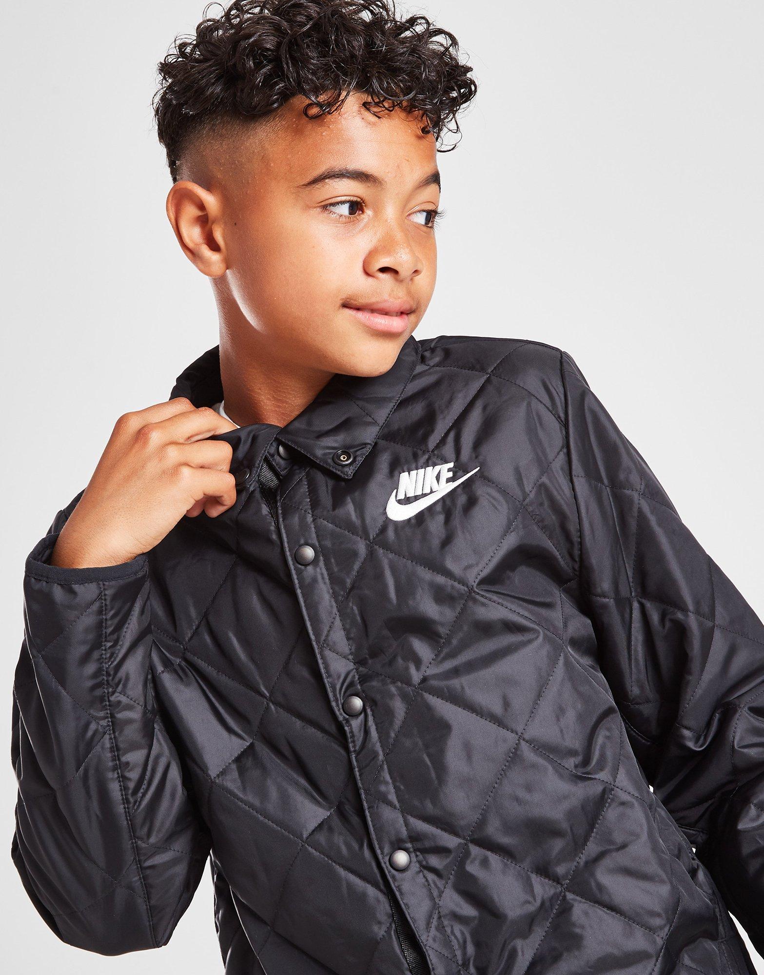 Nike sportswear quilted jacket best sale