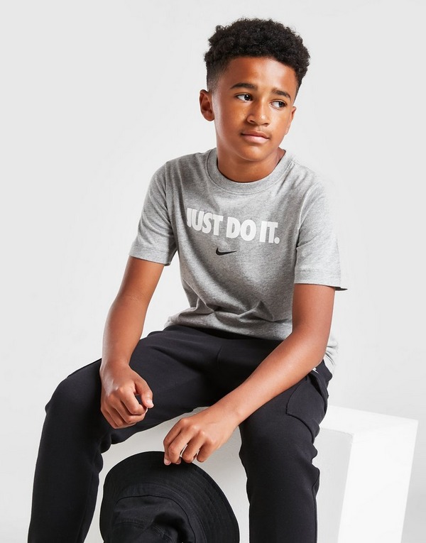 konto pust Humoristisk Grå Nike Just Do It T-Shirt Junior | JD Sports