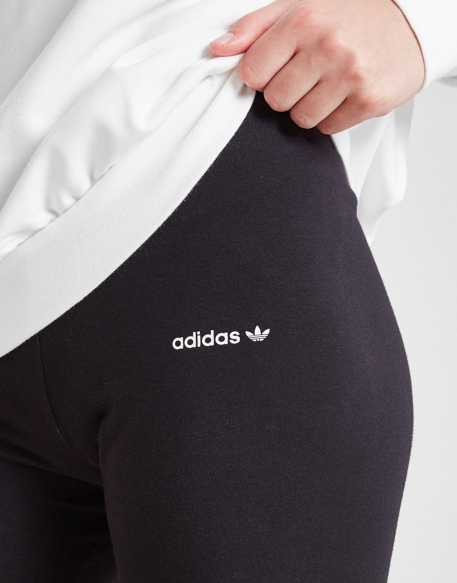 adidas Originals Girls' Small Trefoil Leggings Junior