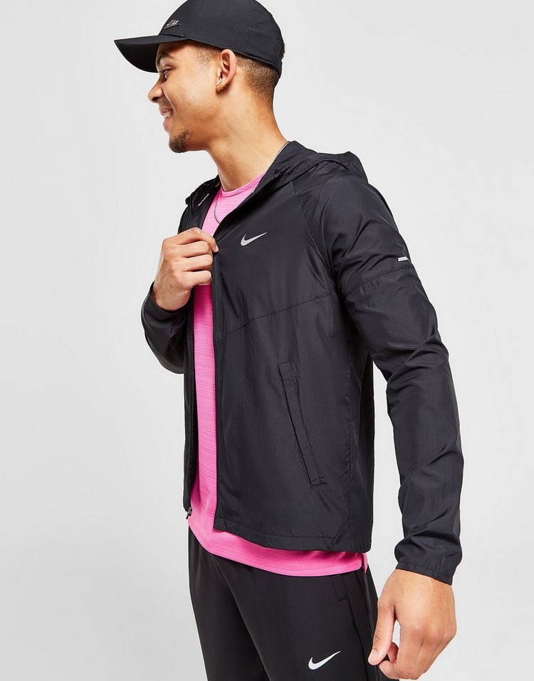 Black Nike Repel Miler Jacket | JD Sports UK