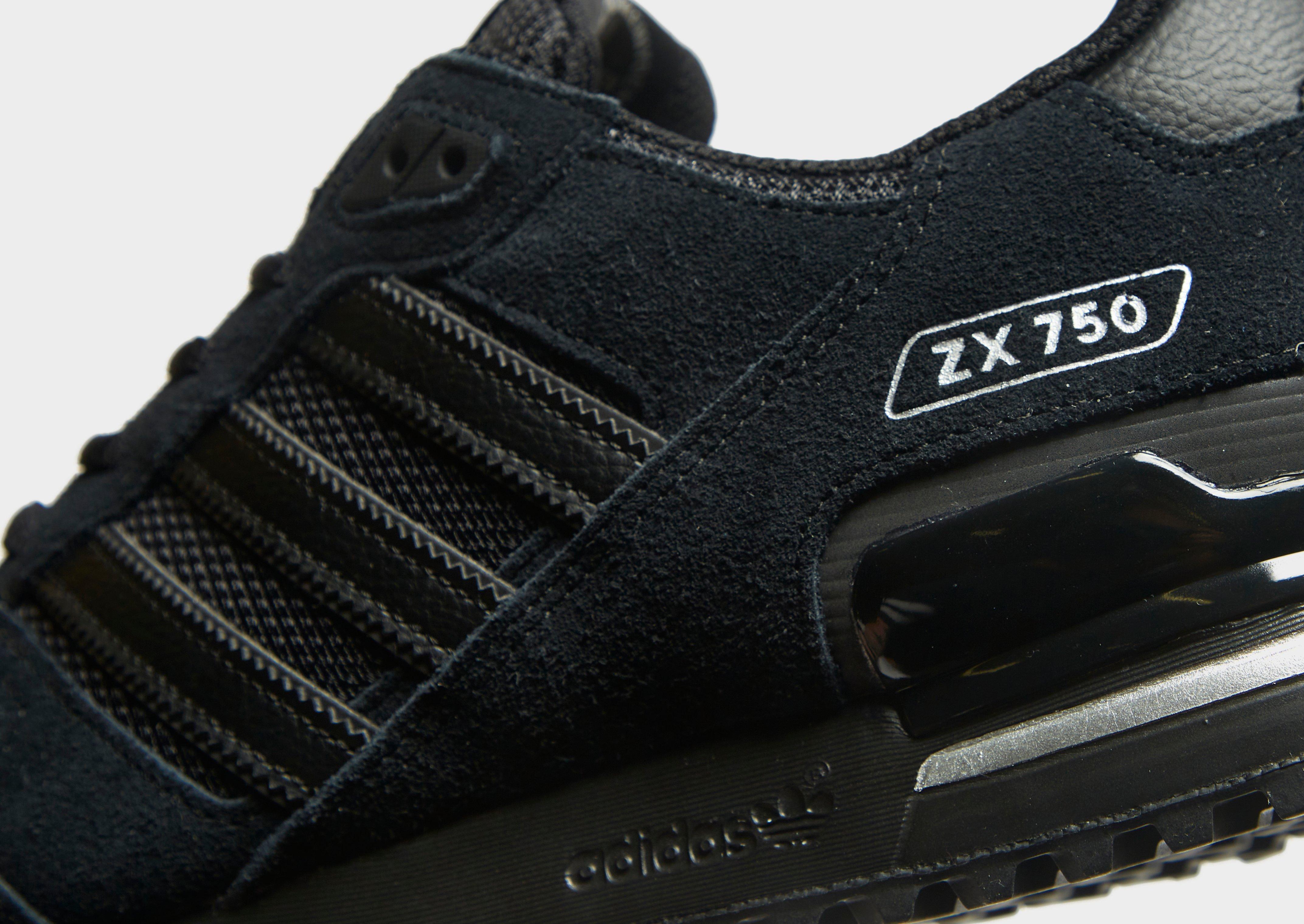 Black adidas Originals ZX 750 JD Sports Global