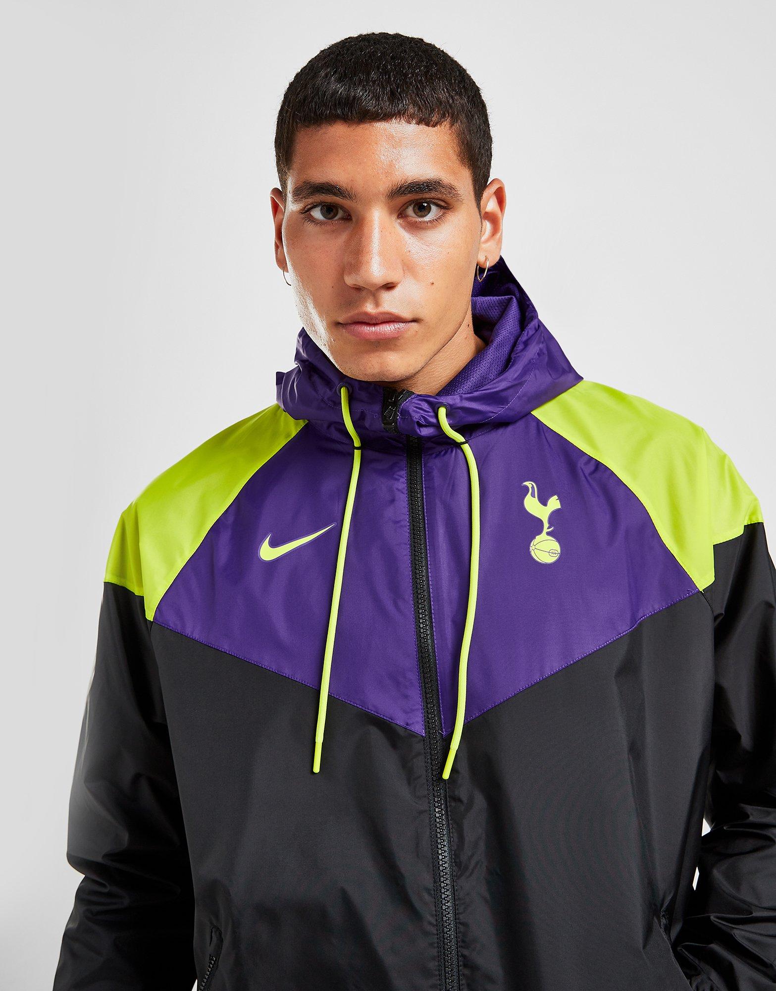 nike tottenham jacket purple