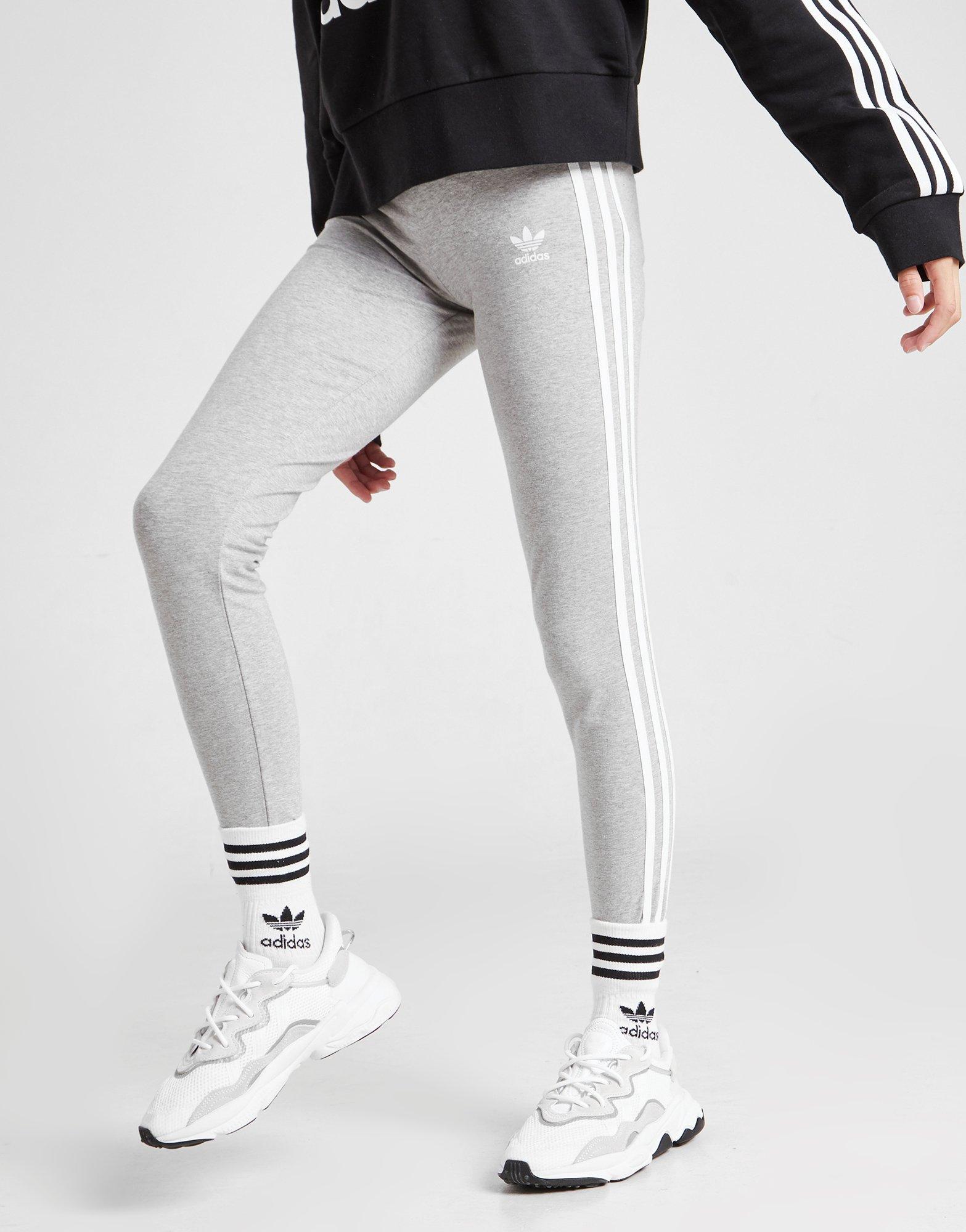 Tights: adidas jacket nike windbreaker gre adidas white stripes superstar  adidas pants leggings grey