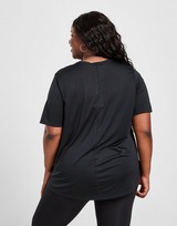 Nike Haut à manches courtes et coupe standard Nike Dri-FIT One pour Femme (grande taille)