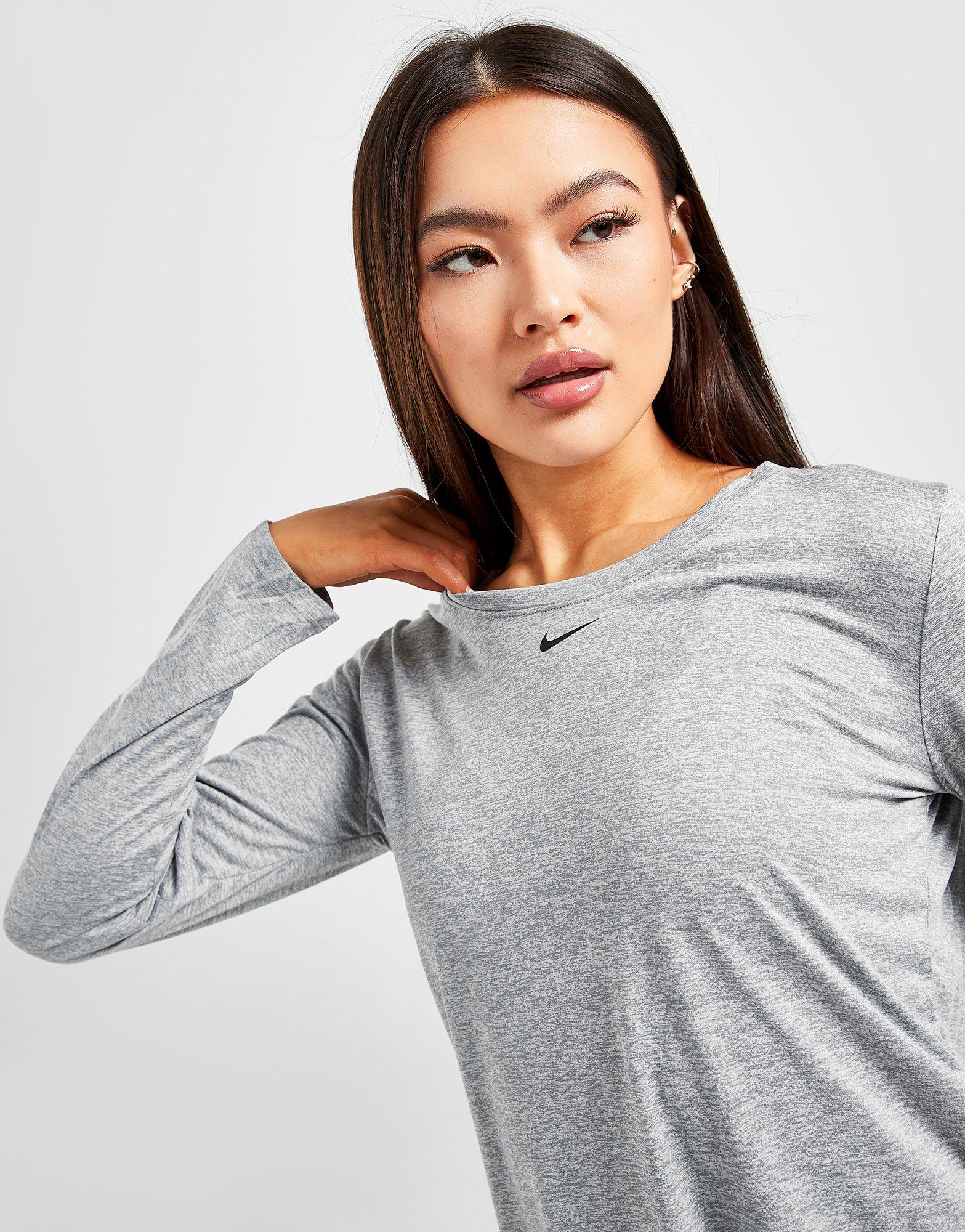 Nike one sleeve discount top