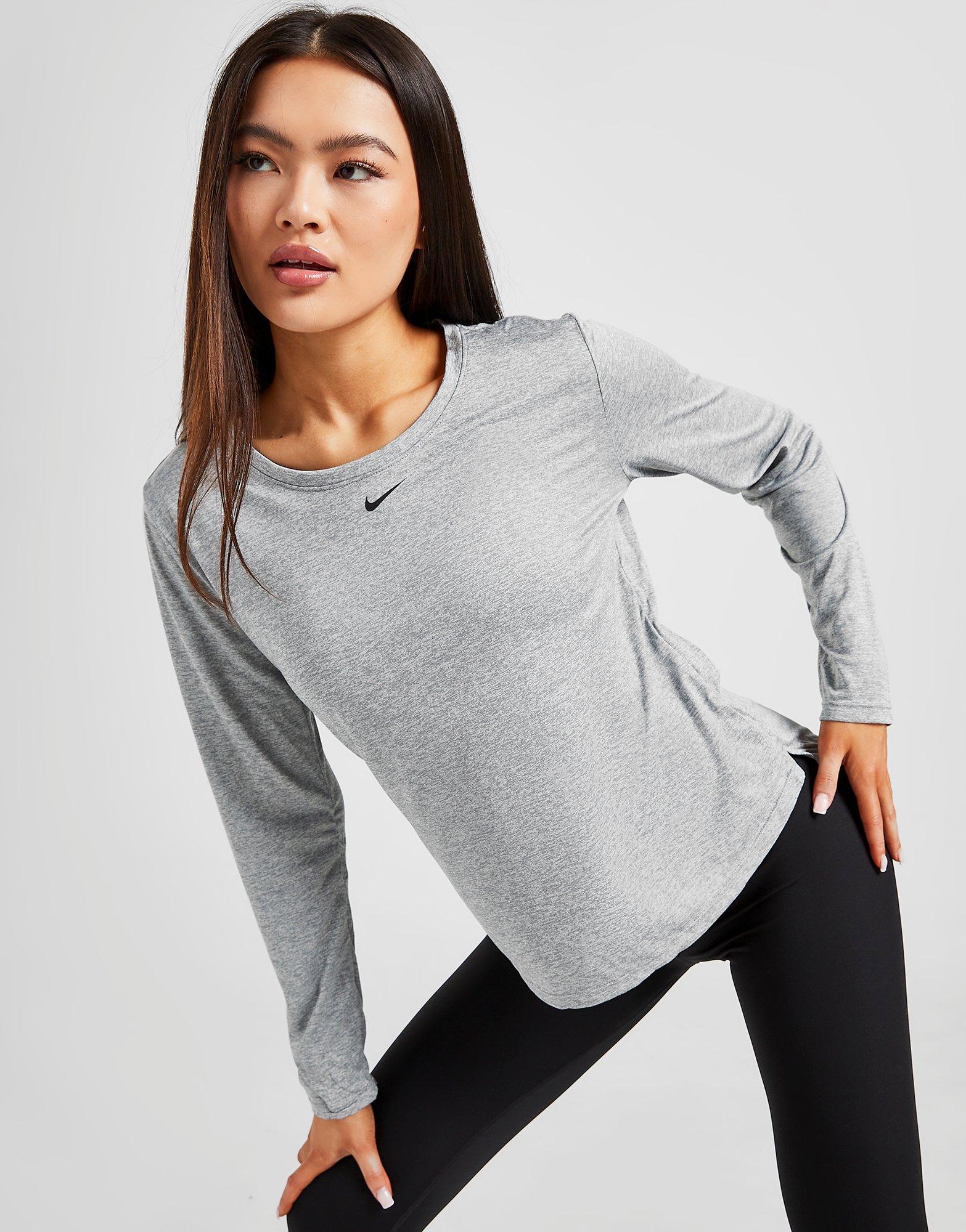 Nike Long Sleeve Padded Crop Top