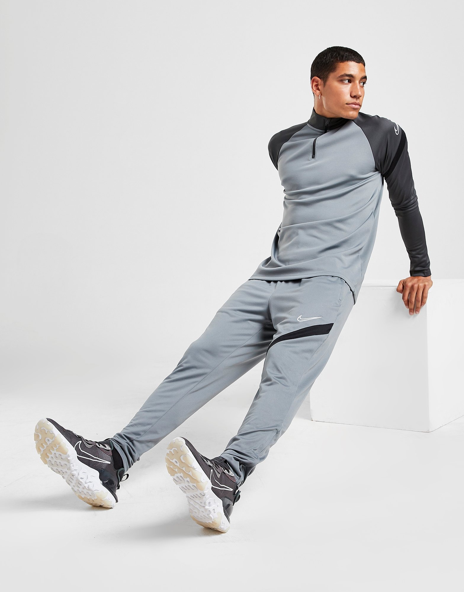 nike academy grey pants