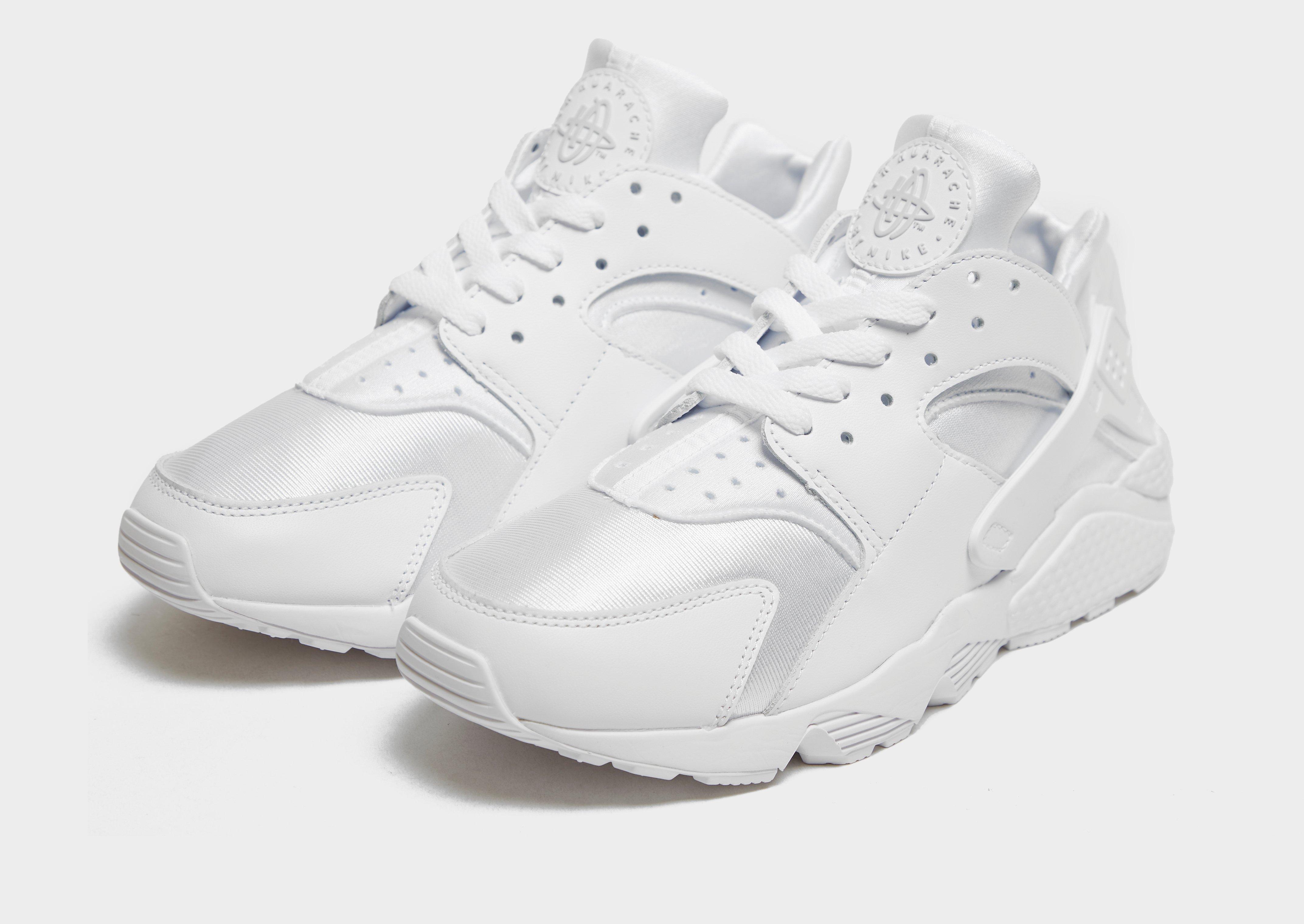 Mens nike hot sale white huarache