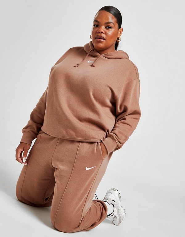 Brun Nike Trend Fleece Plus Size Joggingbukser Dame |