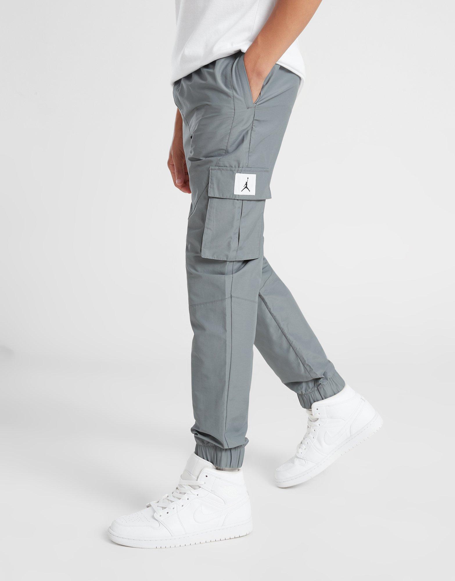 Grey Under Armour Woven Cargo Track Pants Junior - JD Sports Global