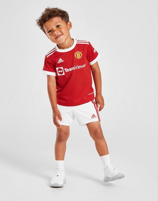 Onenigheid bagageruimte Geelachtig Red adidas Manchester United Fc 2021/22 Home Kit Infant - JD Sports
